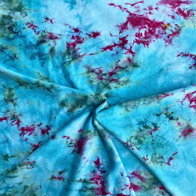 Mermaid - Hand Dyed Stretchy Flats