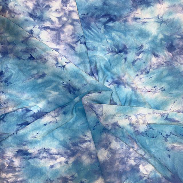 Skyscape - Hand Dyed Stretchy Flats